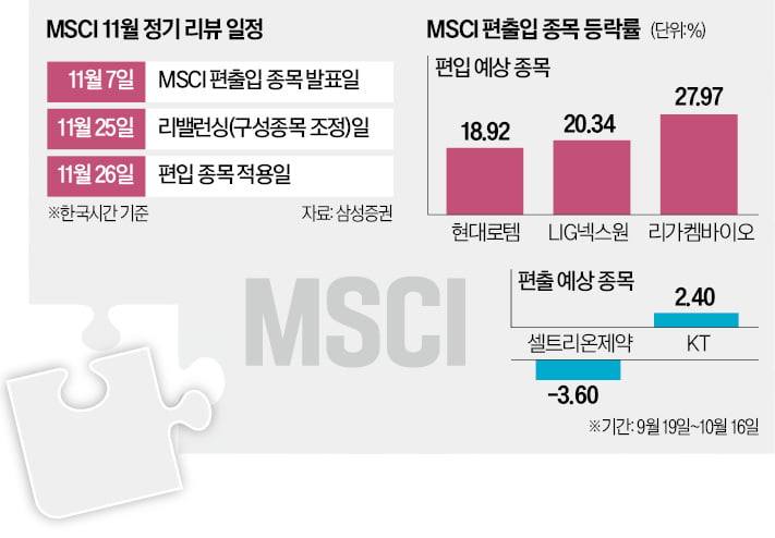 'MSCI 신입생' 후보株 미리 찜해볼까