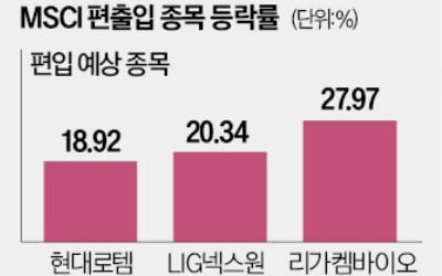 'MSCI 신입생' 후보株 미리 찜해볼까