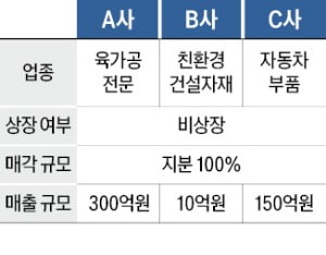 올 예상 매출 300억…육가공 전문 A사 매물로