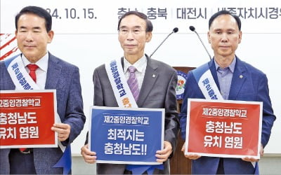 충남-전북 '제2중앙경찰학교' 유치전