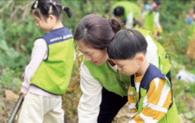 현대엔지니어링, 가을맞이 생태숲 가꾸기