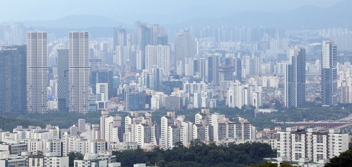 서울 시내 아파트 전경.  사진=연합뉴스