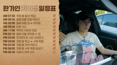 [종합]한가인,"'상위 1% 영재子' 차에서 끼니 해결→영어 공부까지" 열정도 모전여전('자유부인')