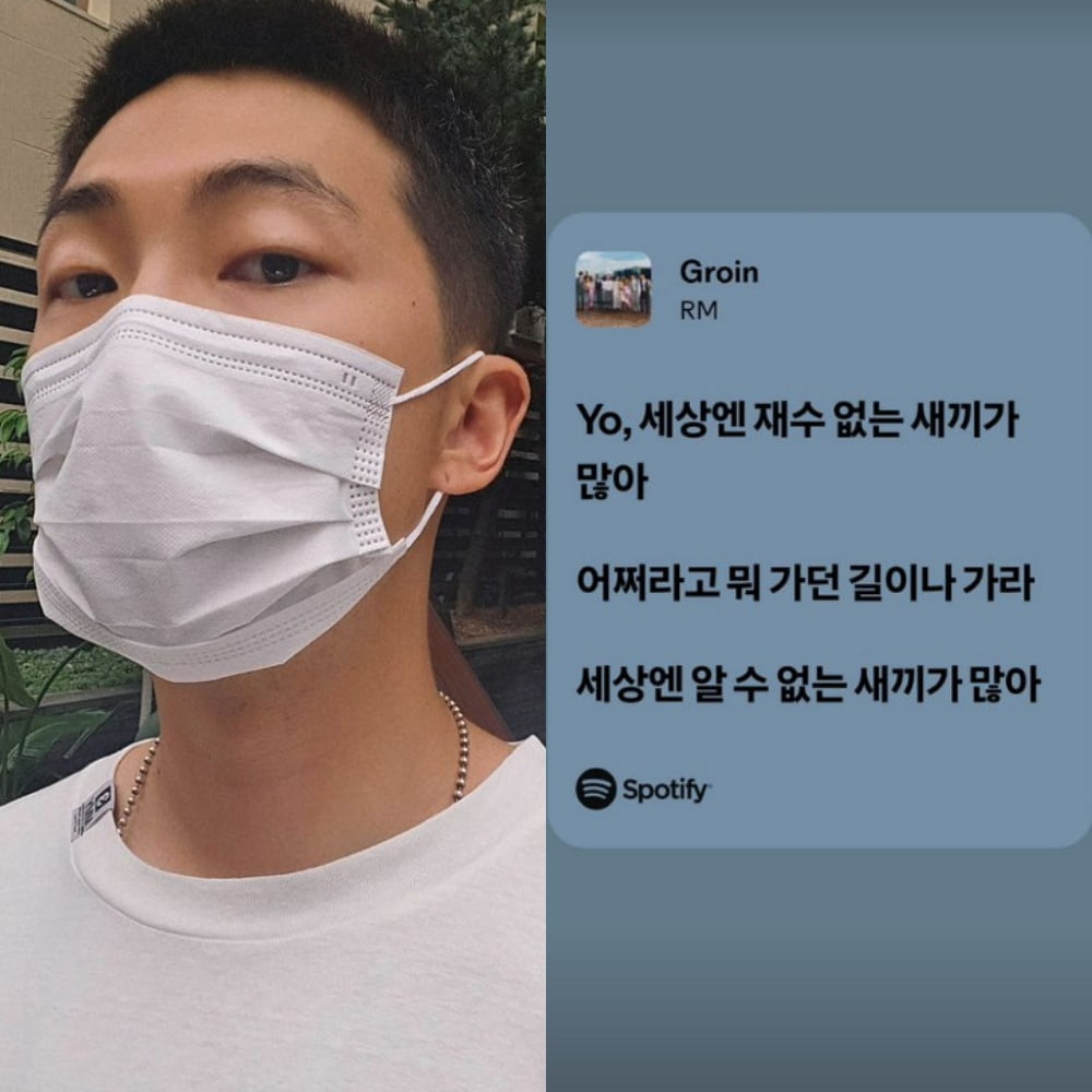 사진=RM SNS