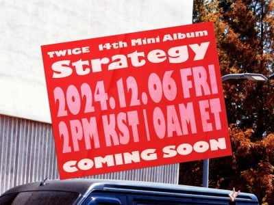 TWICE to Release New Mini Album 'STRATEGY' This December