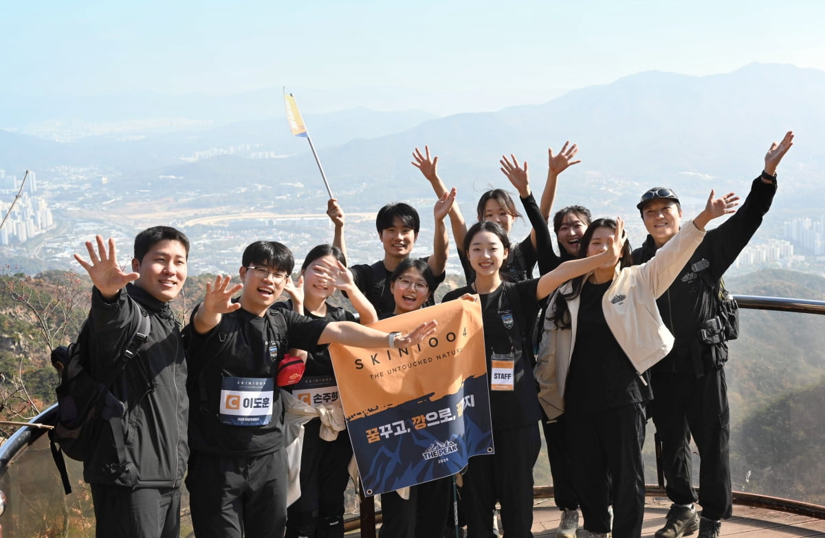 [포토] '더피크챌린지' 몽블랑 높이(4807m) 한국 5개 산 완봉