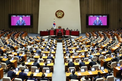 尹대통령 국회 예산안 시정연설 불참…한총리가 대독