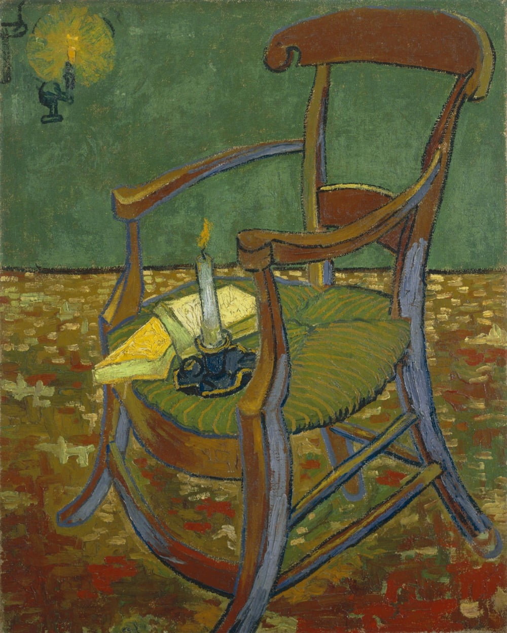 빈센트 반 고흐, <고갱의 의자> (1888년) / 그림출처. © Van Gogh Museum Amsterdam