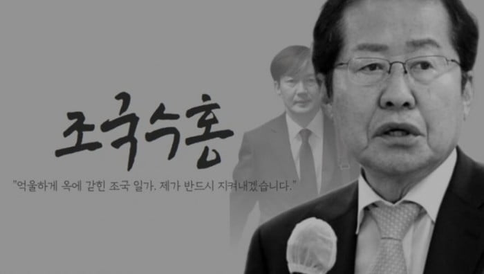 2021년 국민의힘 대선 경선 당시 홍준표 후보 조롱을 위해 만들어진 게시물. / 사진=온라인 커뮤니티