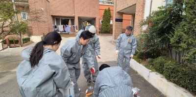 인천공항공사, 장봉도에서 자원봉사활동