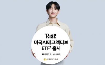 "AI 주도주 알아서 투자"…KB자산운용 'RISE 미국AI테크액티브 ETF' 출시