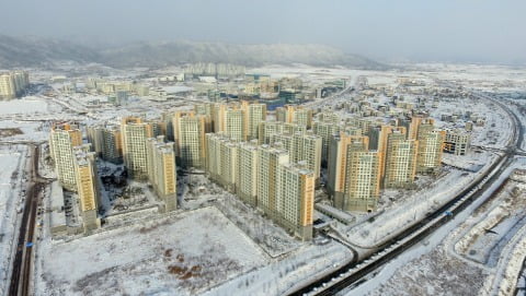 충남 내포신도시 전경. /한경DB