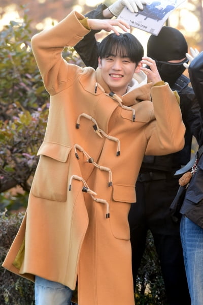 [포토] 에이스 강유찬, '기분 좋은 미소'