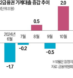 2금융권, 지난달 '불황형 대출' 2조 폭증