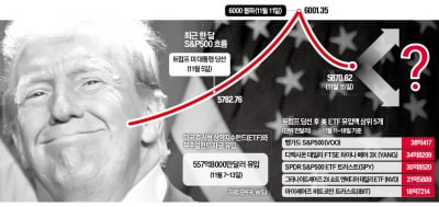 美 ETF 자금 유입 14년 만에 최대…'트럼프 랠리'가 불안한 월가