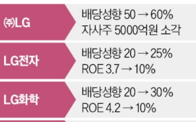 LG '통큰 밸류업'…자사주 소각·배당 확대