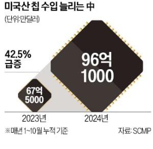 "트럼프 이길 줄 알았다"…中, 미국산 반도체칩 쓸어담은 이유