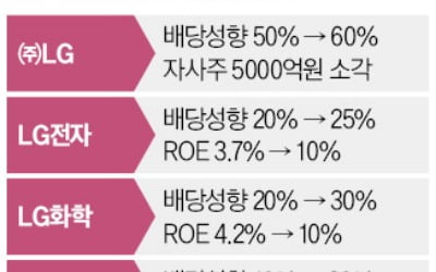 LG '통큰 밸류업'…자사주 소각·배당 확대