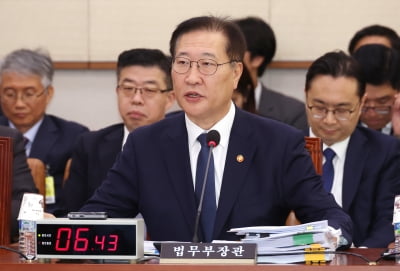 법무장관 "내 휴대전화 집사람이 보면 죄냐···집마다 사정 다른 것"