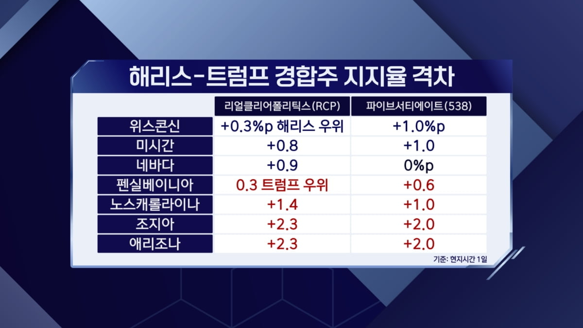 안갯속 美 대선...누가 되는게 유리할까 [마켓인사이트]