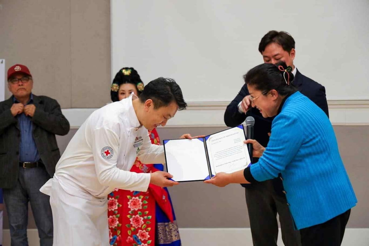 (사)한국중찬문화교류협회, 시애틀서 한식·K-메디푸드 진수 선보여