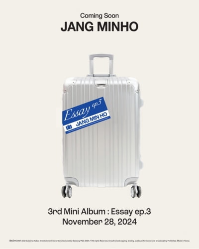 Jang Min-ho Returns with 'Essay ep.3' After 13 Months