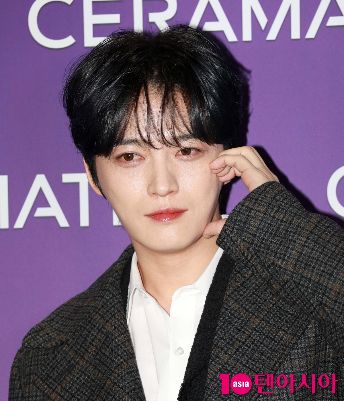 김재중, 우주를 담은 눈동자...깔끔한 외모[TEN포토+]