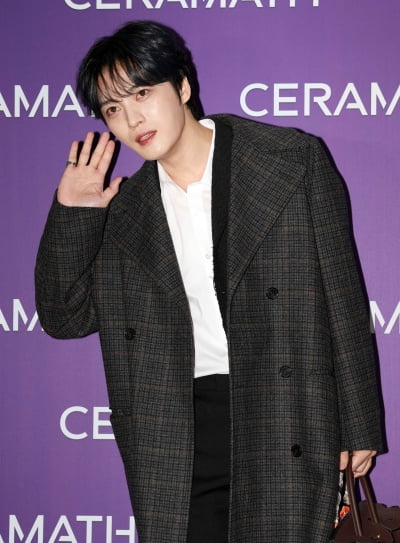 김재중, 우주를 담은 눈동자...깔끔한 외모[TEN포토+]