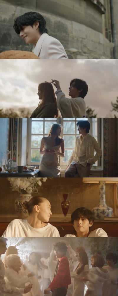 폭설 내리자 뷔 목소리 베일 벗었다…박효신과 함께한 'Winter Ahead' 일부 공개