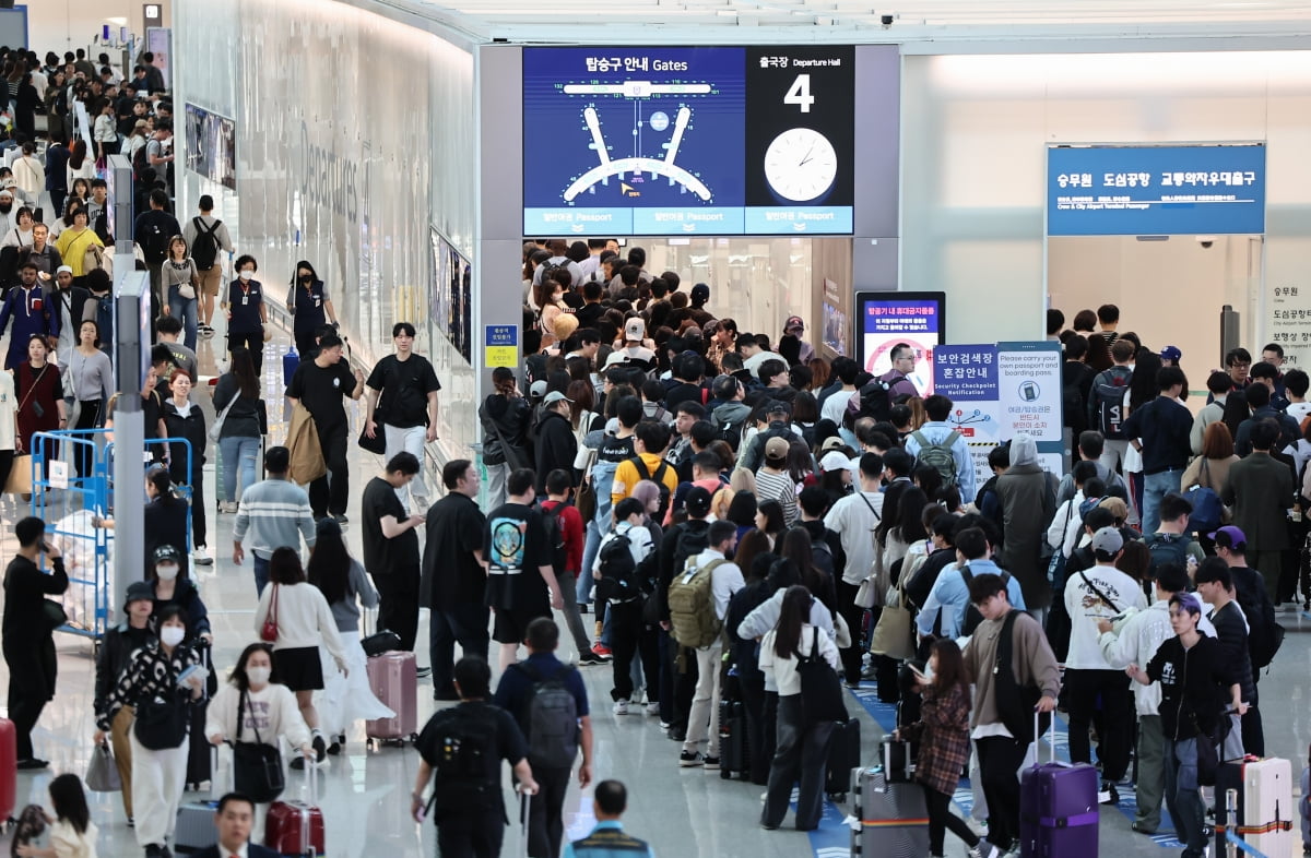 인천국제공항 제1터미널 출국장. 사진=뉴스1