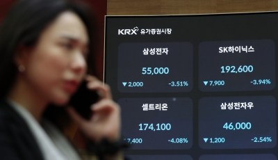 코스피·코스닥, 장 초반 일제히 '하락'…환율 1400원 돌파