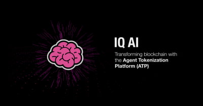 AI·블록체인 개발사 'IQ', AI 에이전트 토큰화 플랫폼 출시