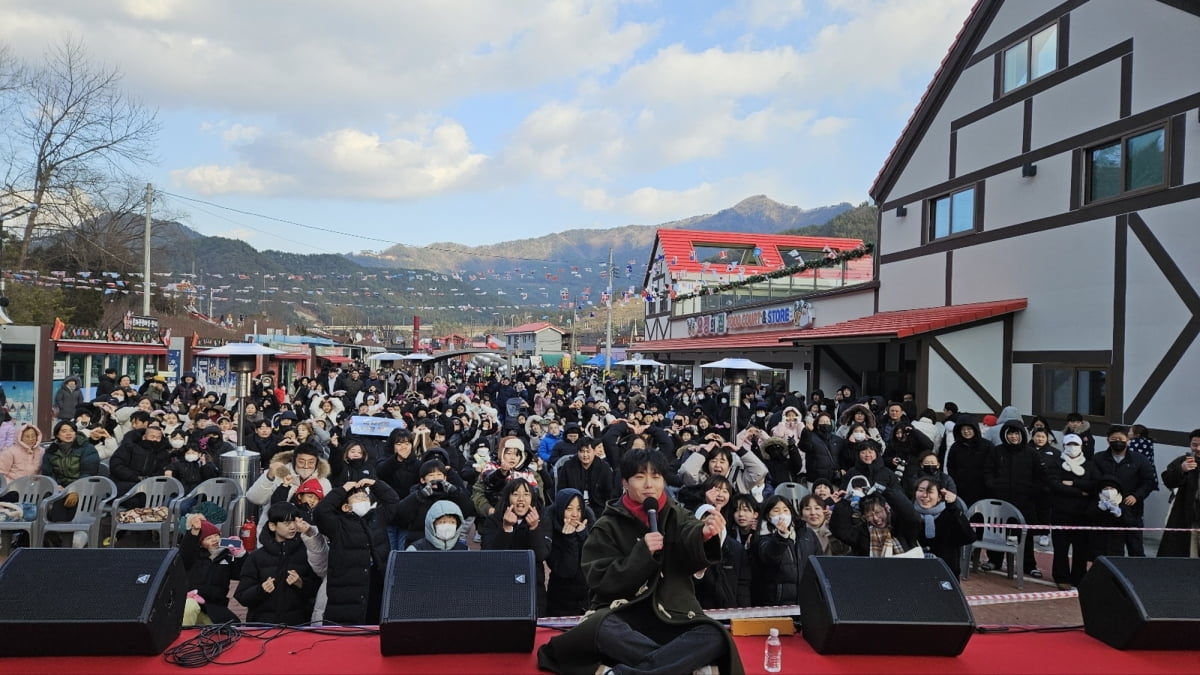 한겨울 분천산타마을 오는 21일 개장