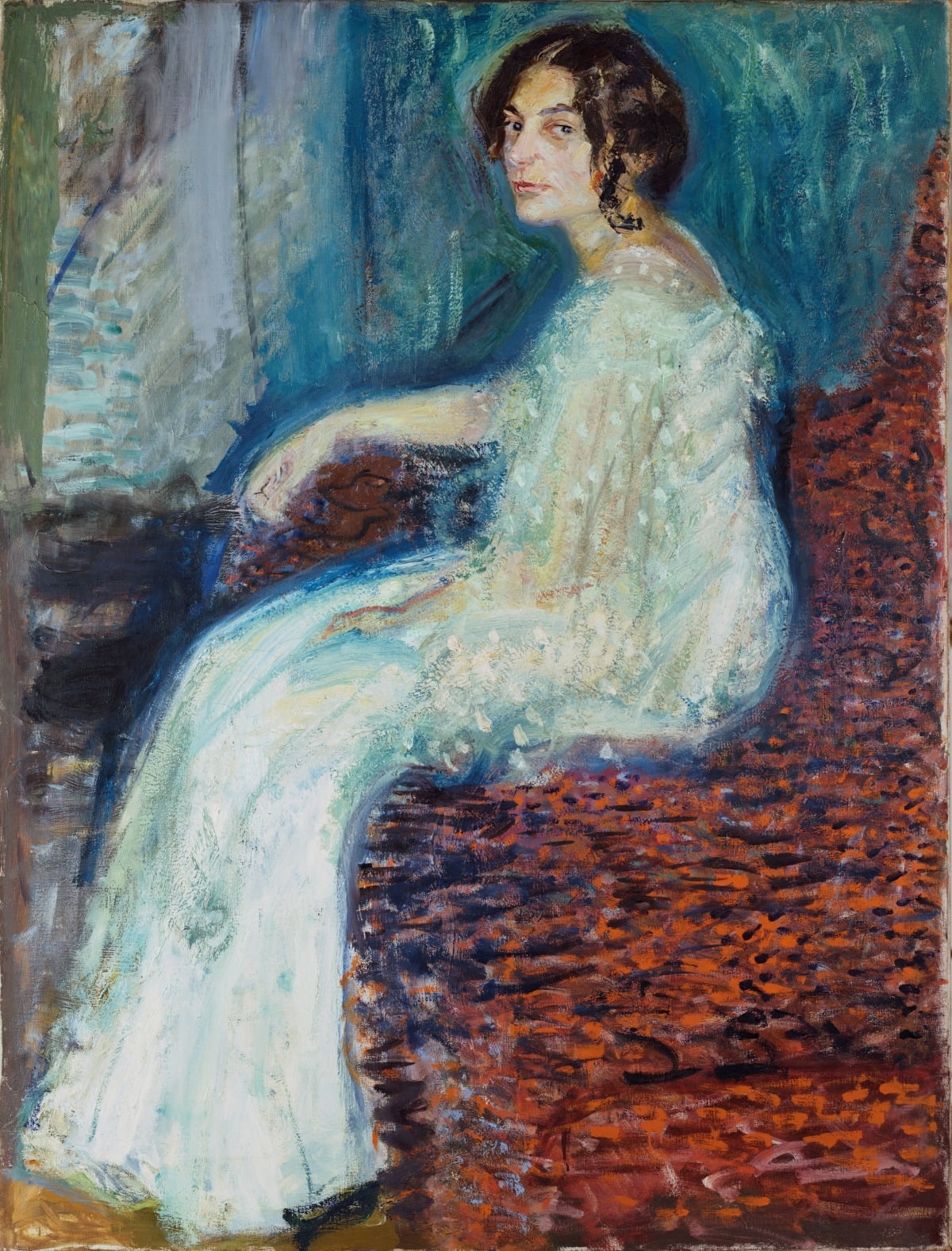 리하르트 게를스틀, '헨리카 콘의 초상', 1908, ©Leopold Museum, Vienna 