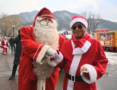 핀란드 산타가 경북 봉화에 떴다