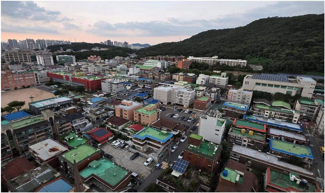 인천시 남동구 간석3동 뉴빌리지 사업 대상지. 남동구