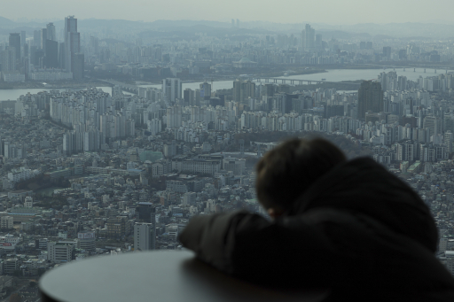 서울 남산N타워에서 바라본 전경/임형택 기자