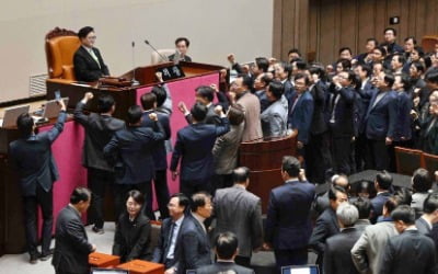 한덕수 권한대행 탄핵안 가결···초유의 '대대행' 맡은 최상목 [중림동 사진관]