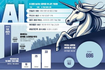 AI 덧씌우는 K유니콘 [인포그래픽]