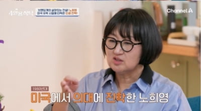 "이렇게는 못살아"…노희영 15세 美 유학, 의대 포기한 이유는