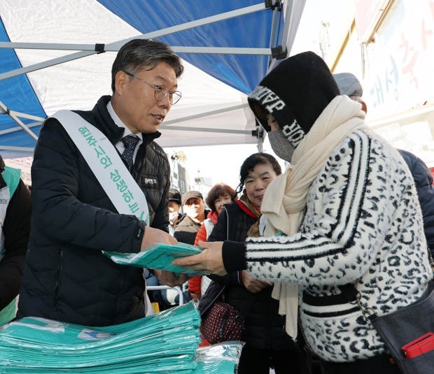 DGB금융그룹, 원주시 전통시장 찾아 취약계층 지원 앞장