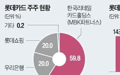 [단독] 2조 롯데카드 매각 시동…금융지주 '군침'