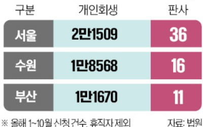 사건 폭증해도 법관 수 그대론데…'회생법원' 또 늘린다고?