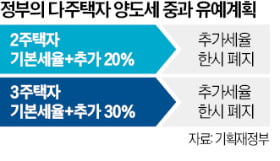 [단독] 정부, 다주택자 양도세 중과 유예 다시 1년 연장 가닥