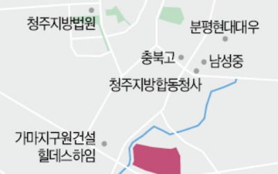 청주 신분평지구에 3949가구