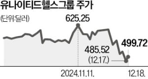 美 급락장에도 살아남은 유나이티드헬스