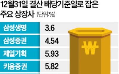 그룹株도 '제각각 배당'…투자자들 올해도 혼란