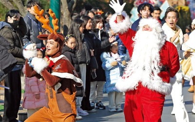 [포토] 대구 이월드 크리스마스 축제