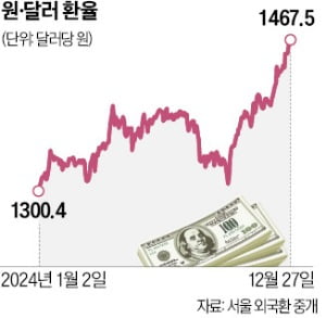 연초 고공행진 환율, 하반기엔 1300원대…상고하저 흐름 예상