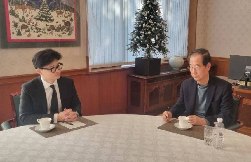 한총리한동훈 오전 11시 대국민담화